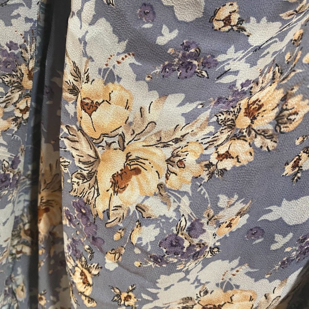 Astr The Label Floral Ruched Flutter Sleeve Dress… - image 5